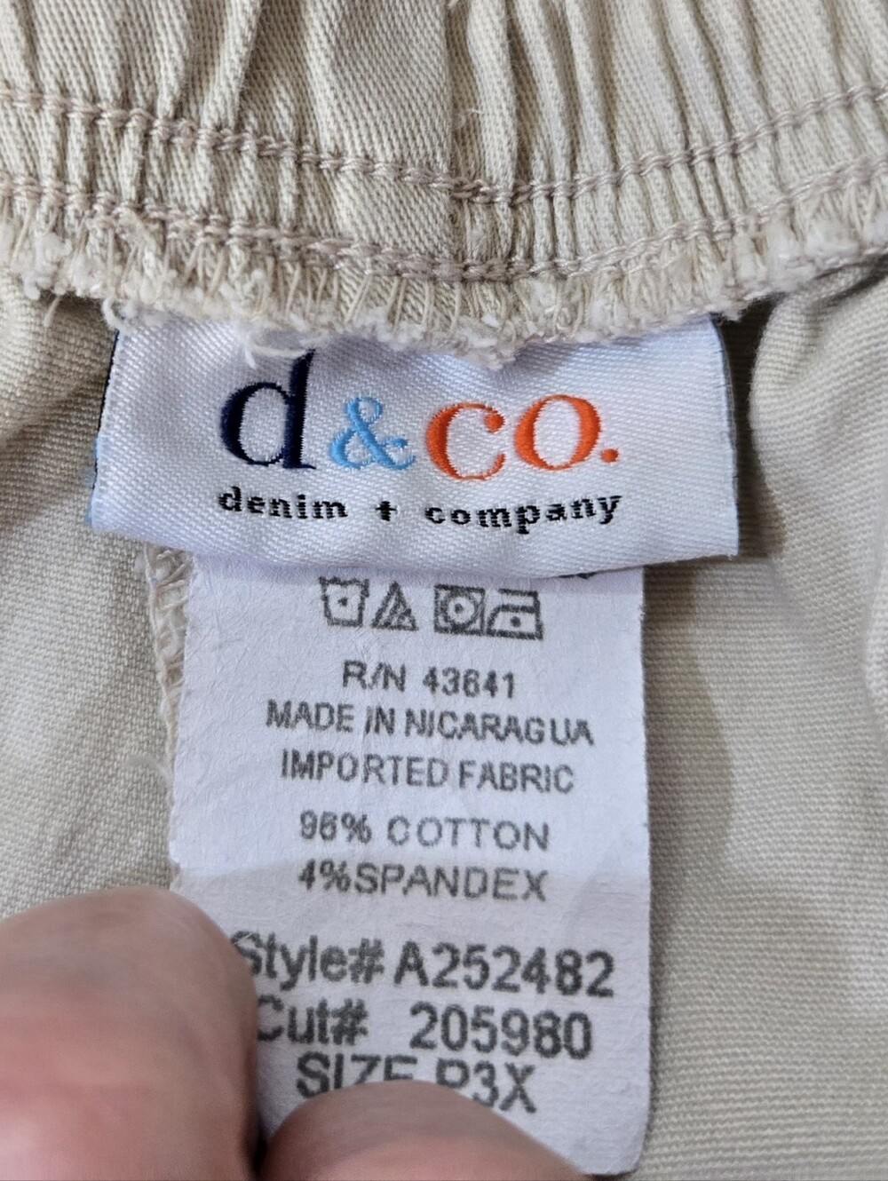 d & co Womens Capri P3X - Picture 4 of 9